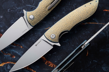 FOLDING KNIFE FOLDER STING #0759 MAGNACUT HERMAN KNIVES