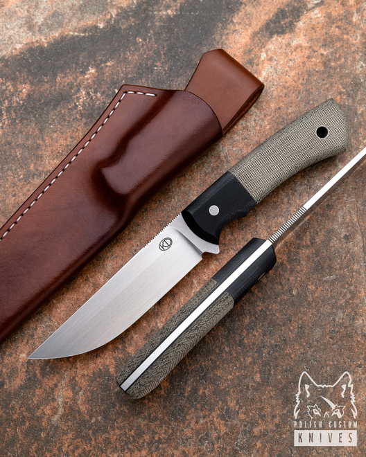 SURVIVAL KNIFE WAYFARER M390 MICARTA G10 1