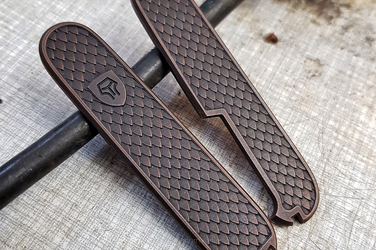 Scales for 91mm Victorinox SAK "Dragon scales" 298