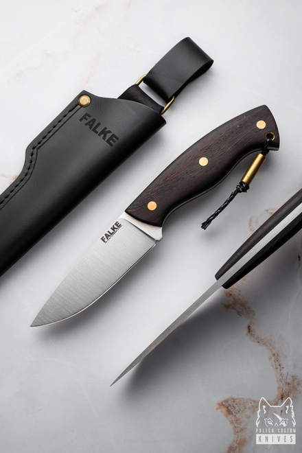 HUNTING KNIFE HUNTER STANDARD  HS 240 K110 AFRICAN WENGE FALKE