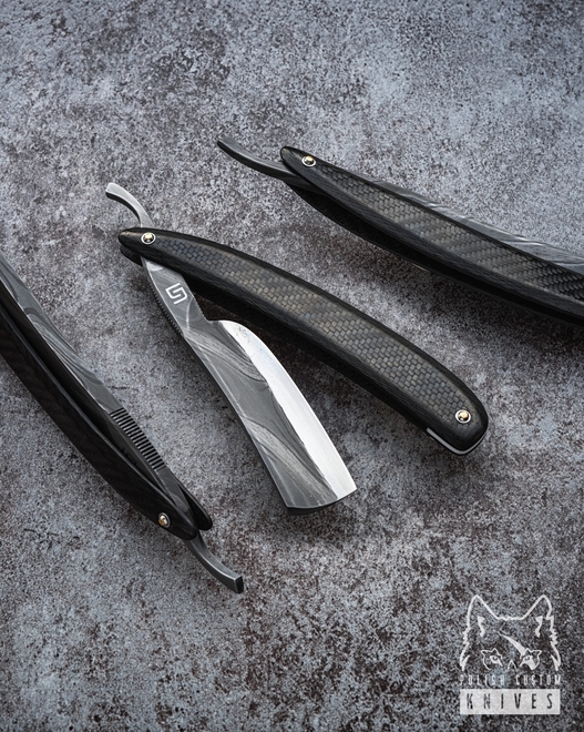 RAZOR OLD STYLE CLASSIC DAMASCUS 7/8 CICHY