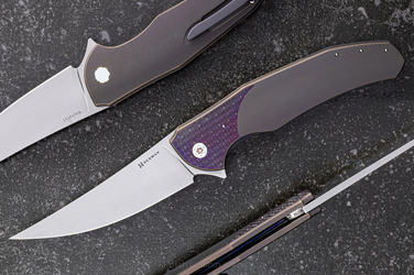FOLDING KNIFE FOLDER ISHTAR #0768 MAGNACUT HERMAN KNIVES