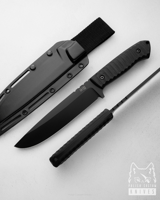 LARGE SURVIVAL BUSHCRAFT KNIFE EXPENDABLE 6 NMV G10 CERAKOTE ZAPAS KNIVES