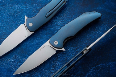 FOLDING KNIFE FOLDER DRAGONFLY #0411 M390 HERMAN KNIVES