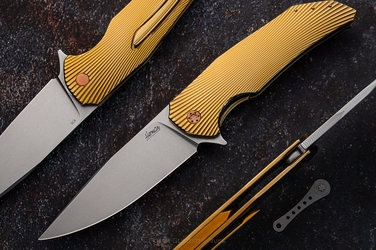 FOLEDING KNIFE FOLDER DRAGONFLY 119 M390 HERMAN