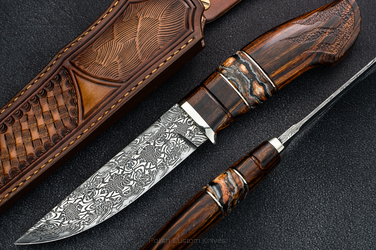 HUNTING KNIFE LEGENDS IRON FIST 2 GREG FORGE