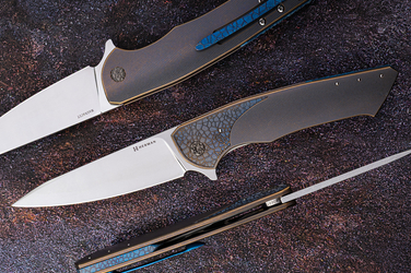 FOLDING KNIFE FOLDER SLIM #0685 MAGNACUT HERMAN KNIVES