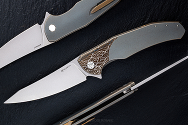 FOLDING KNIFE FOLDER ISHTAR #0861 MAGNACUT HERMAN KNIVES