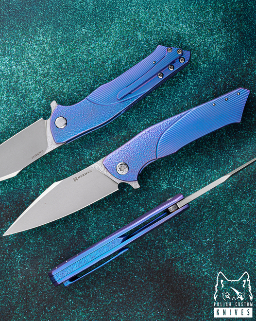 FOLDING KNIFE FOLDER BEE #0235 MAGNACUT HERMAN KNIVES