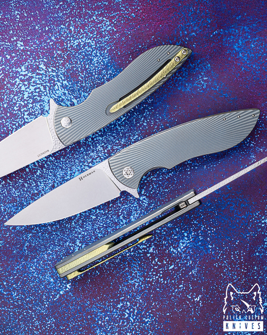 FOLDING KNIFE FOLDER  STING #0881 MAGNACUT HERMAN KNIVES