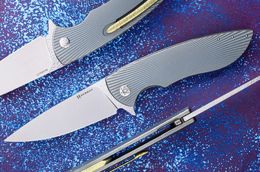 FOLDING KNIFE FOLDER  STING #0881 MAGNACUT HERMAN KNIVES