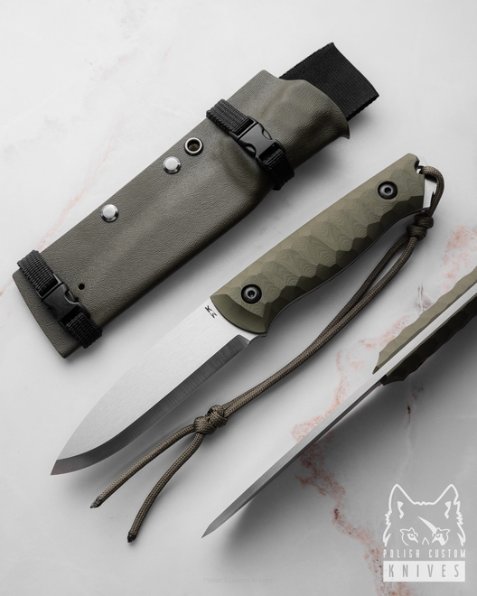 SURVIVAL KNIFE DOŻYN 1 NC4/52100 G10 KW KNIVES