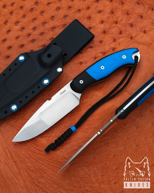 SURVIVAL KNIFE LIZARD IV CRONOS BLUE