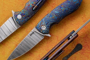 FOLDING KNIFE MICRO STING 3 TIMASCUS BALBACH HERMAN