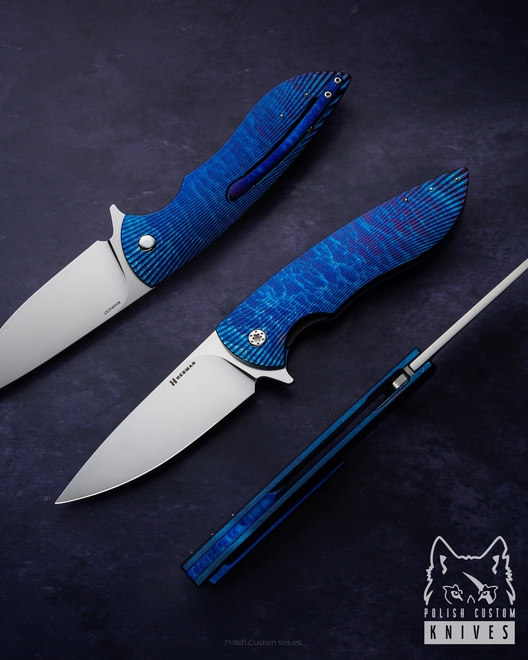FOLDING KNIFE FOLDER BIG STING #0064 MAGNACUT HERMAN KNIVES