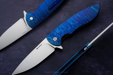 FOLDING KNIFE FOLDER BIG STING #0064 MAGNACUT HERMAN KNIVES