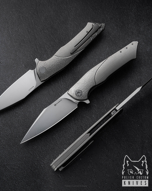 FOLDING KNIFE FOLDER BEE #0196 MAGNACUT HERMAN KNIVES