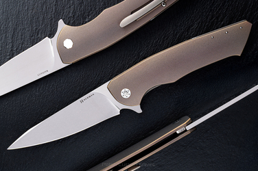 FOLDING KNIFE FOLDER SLIM #0639 MAGNACUT HERMAN KNIVES