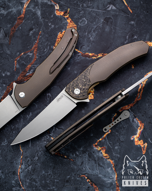 FOLDING KNIFE ISHTAR 44 M390 HERMAN