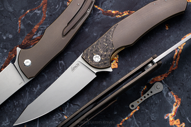 FOLDING KNIFE ISHTAR 44 M390 HERMAN