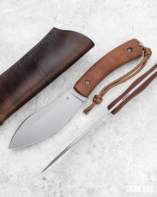 SURVIVAL KNIFE NESSMUK TACTICAL 3 M390 MICARTA AK