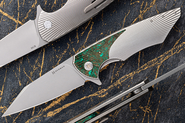 FOLDING KNIFE FOLDER VESPERTILIO #0246 M390 HERMAN KNIVES