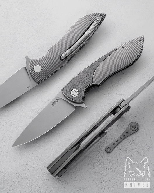 FOLDING KNIFE FOLDER MICRO STING 103 M398 HERMAN KNIVES