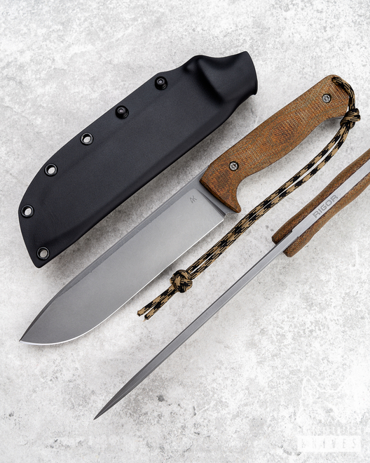 SURVIVAL KNIFE ODC 170 MICARTA 2 TORX RIGOR AK