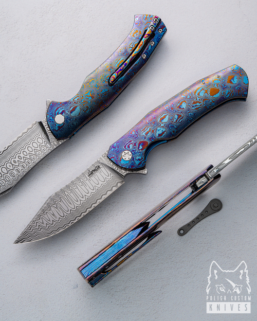 FOLDING KNIFE FOLDER MANTIS 2 TIMASCUS HERMAN