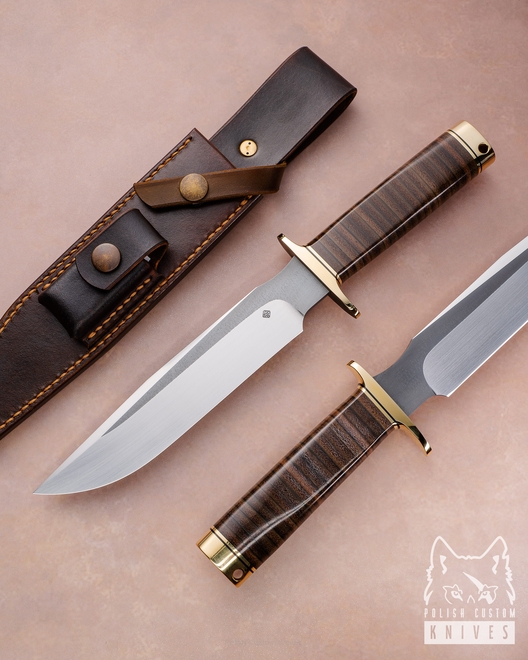 TACTICAL HUNTING KNIFE BAD AND UGLY 27 WITHOUT ENGRAVING NC11LV SULEJ KNIVES