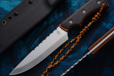 SURVIVAL EDC KNIFE SLIM FILEWORK 1 D2  BM