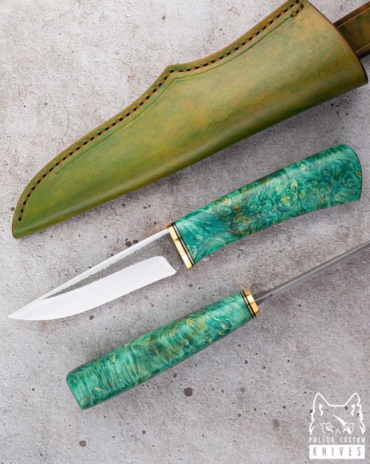 HUNTING KNIFE GOBLIN 7 K110 MAPLE GARUCHI KNIVES