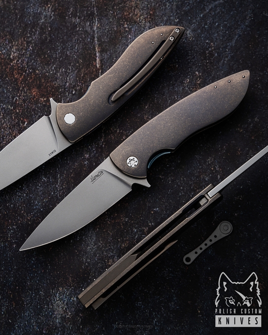 FOLDING KNIFE FOLDER STING 388 ELMAX HERMAN KNIVES