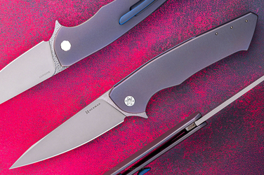 FOLDING KNIFE FOLDER SLIM #0523 MAGNACUT HERMAN KNIVES