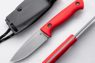 NECK EDC KNIFE MINI AGOR 4 K390 MICARTA AK KNIVES
