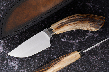 HUNTING KNIFE SKINNER 7 ELMAX DEER ANTLERS MOOSE KNIVES