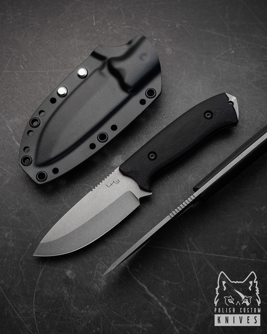 EDC HUNTNG KNIFE DWARF N690 G10  LKW