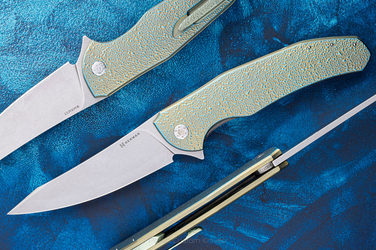 FOLDING KNIFE FOLDER ISHTAR #0821 MAGNACUT HERMAN KNIVES