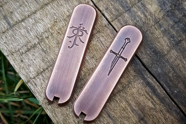 Scales for 58mm Victorinox SAK "Tolkien" 177