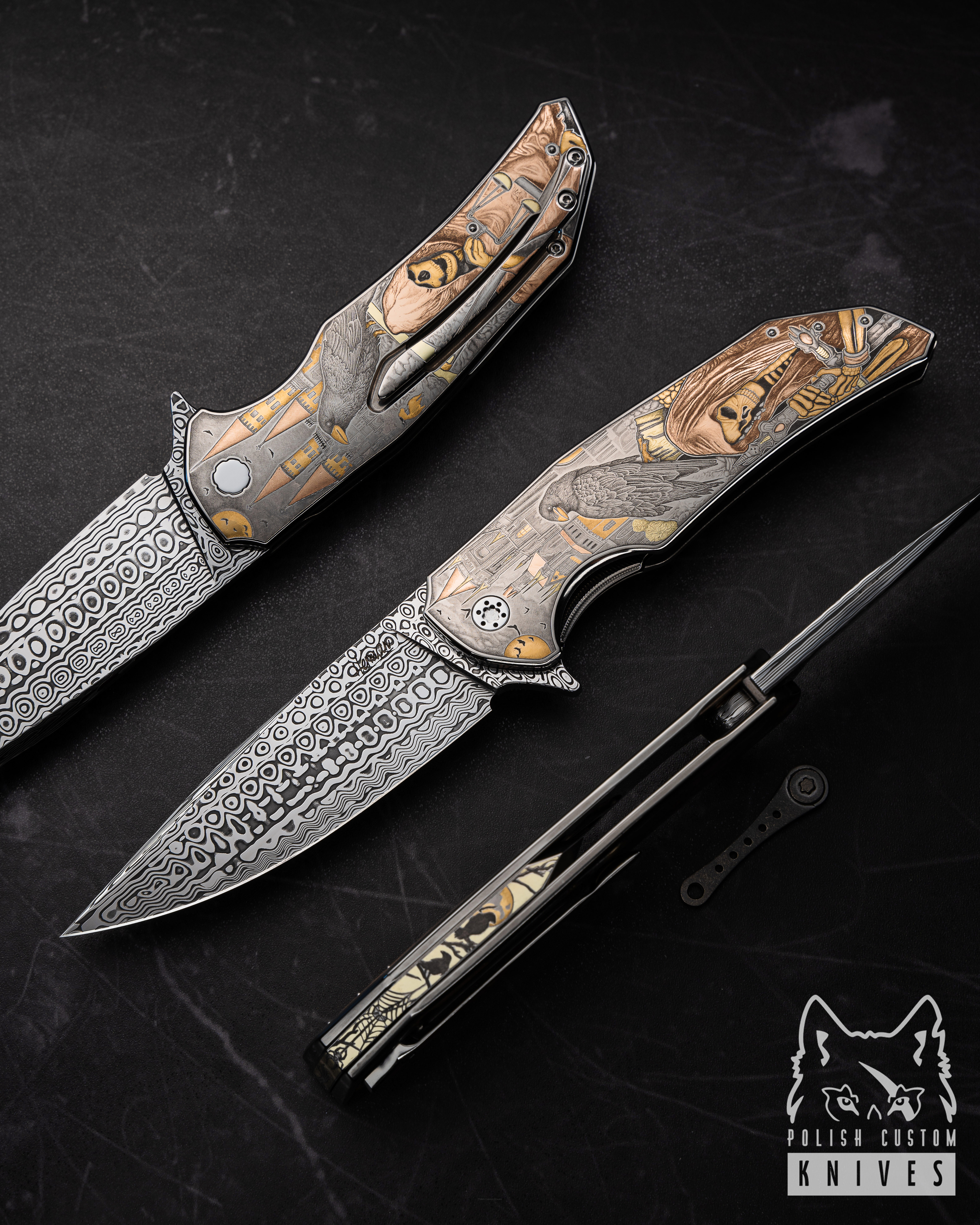 Custom Laser Engraving for Gunter Wilhelm German Knives