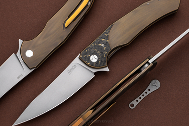 FOLDING KNIFE ISHTAR 19 M390 HERMAN