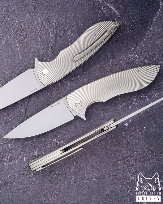 FOLDING KNIFE FOLDER BIG STING #0029 MAGNACUT HERMAN KNIVES