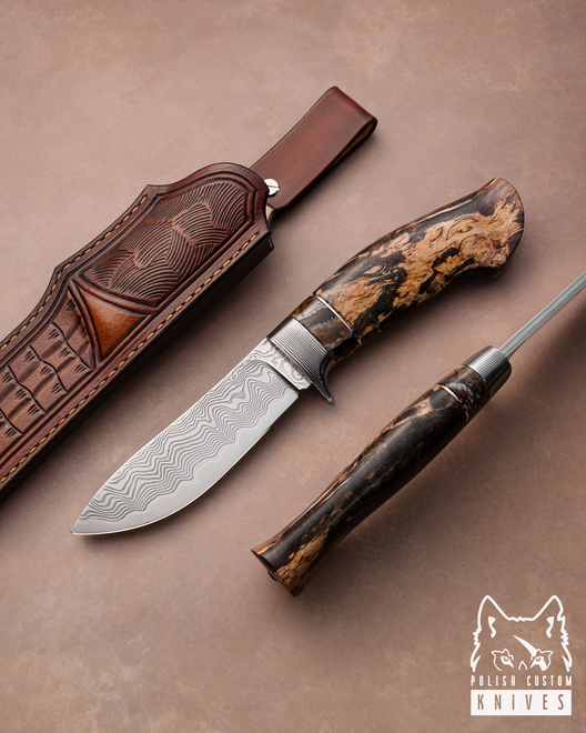 HUNTING KNIFE HUNTER GRIMAKO 10 GREG FORGE