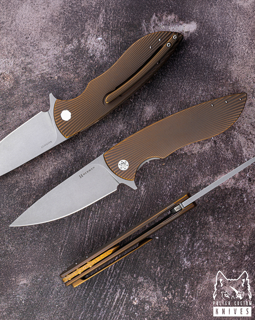 FOLDING KNIFE FOLDER  STING #0785 MAGNACUT HERMAN KNIVES