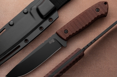 SURVIVAL BUSHCRAFT KNIFE ULTRA OUTDOOR 7 NMV MICARTA CERAKOTE ZAPAS KNIVES