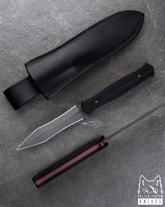 TACTICAL DAGGER KNIFE HERDAGG 2 VANADIS 4E G10 AK