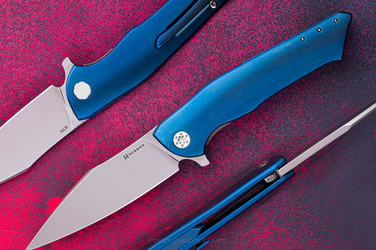 FOLDING KNIFE FOLDER BEE #0184 M398 HERMAN KNIVES