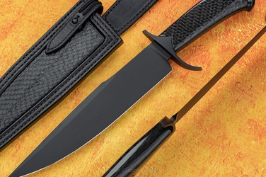 TACTICAL KNIFE IDIACANTHUS 1 DAMAST NOWODWORSKI