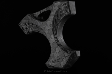 EDC Spaceship Model Carbon Fiber Regular Mjolnir II Ostap Hel