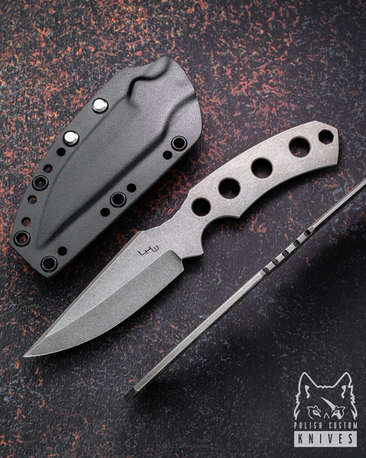 NECK EDC KNIFE SKELETON XL LKW